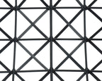  Bologna Hang-ei Wicker Zwart - Ø 95 X H 195 Cm