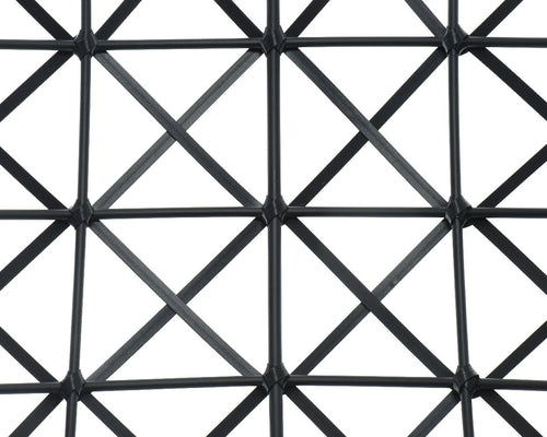  Bologna Hang-ei Wicker Zwart - Ø 95 X H 195 Cm