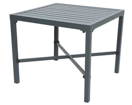  Charlotte Bijzet Tuintafel Antraciet - 51 X 51 X 43 Cm