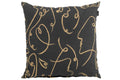  Hartman Faces Black Sierkussen 50x50x16