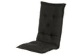  Hartman Havana Dark Grey Hoge Rug Tuinkussen 123x50x9