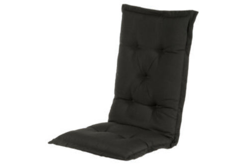  Hartman Havana Dark Grey Hoge Rug Tuinkussen 123x50x9
