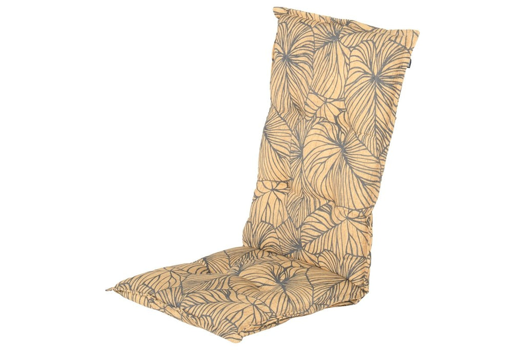  Hartman Lily Yellow Hoge Rug Tuinkussen 123x50x10