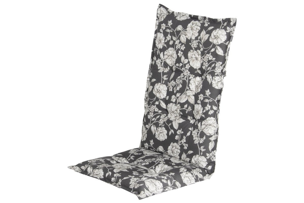 Hartman Liss Grey Hoge Rug Tuinkussen 123x50x8