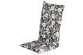  Hartman Liss Grey Hoge Rug Tuinkussen 123x50x8