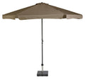  Platinum Middenstokparasol Antigua Volant Ø 300 Cm Taupe