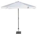  Platinum Middenstokparasol Antigua Volant Ø 300 Cm Wit