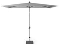  Platinum Middenstokparasol Riva 300 X 200 Cm Lichtgrijs