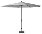  Platinum Middenstokparasol Riva Ø 350 Cm Lichtgrijs