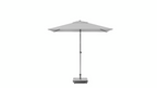  Platinum Stokparasol Lisboa 210x150 Cm Antraciet
