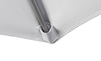 Platinum Stokparasol Lisboa 210x150 Cm Antraciet