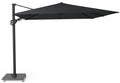  Platinum Zweefparasol Challenger T² Premium 300 X 300 Cm Jet Black