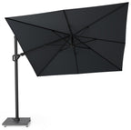  Platinum Zweefparasol Challenger T² Premium 300 X 300 Cm Jet Black