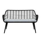  Royal Seasons COCOON Lounge Bank Zwart