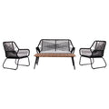  Royal Seasons NAPOLI Loungeset Zwart