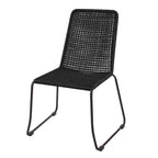  Royal Seasons TROPEA Dining Stoel Cross Zwart