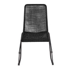 Royal Seasons TROPEA Dining Stoel Cross Zwart