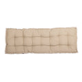  Palletkussen RAFFELED Natural - 120 X 40 X 8 Cm