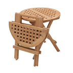  Timber YORK Klaptafel Rond - Ø 50 X H 50 Cm