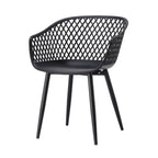  Tuinstoel WEBBING Zwart