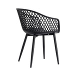  Tuinstoel WEBBING Zwart